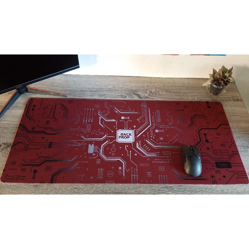 ภาพหน้าปกสินค้าแผ่นรองเมาส์ Backprop (Mousepad) ขนาดใหญ่ ผิวลื่น Speed