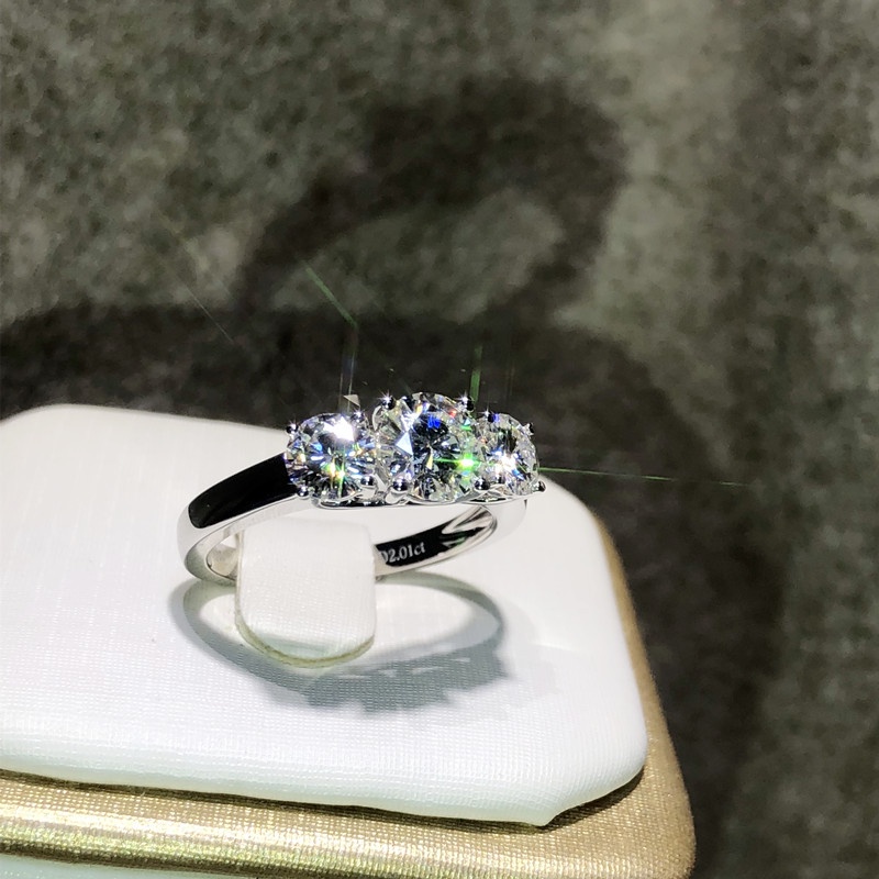 ใหม่-แหวนเปิดปากลูกศร-moissanite-three-in-one-pt950-สําหรับผู้หญิง-jhs3-a