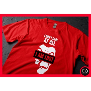 Tee - ปล้นเงินฉันไม่สนใจเลยฉันหายไป La Casa de Papel Tshirt สําหรับผู้ชาย 19