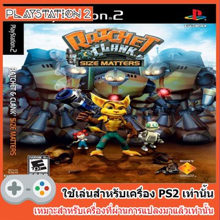 แผ่นเกมส์ PS2 - Ratchet & Clank Size Matters (USA)