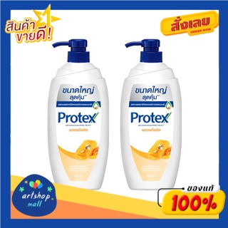 Protex Shower Cream โพรเทคส์ ครีมอาบน้ำ 600 มล. ขวดปั๊ม 2 ขวด (เลือกสูตร)