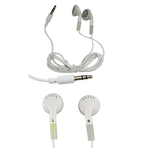 ภาพหน้าปกสินค้าหูฟัง Earbud Headphone Headset for MP3 MP4 PSP NEW ส่วนลด100 บาท โค้ด จากร้าน niceoldotcom.th บน Shopee