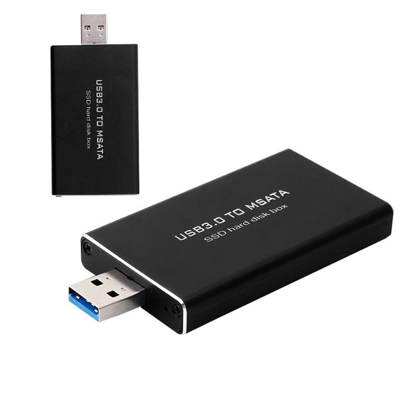 สินค้า Usb 3 . 0 To Msata Ssd อะแดปเตอร์แปลงฮาร์ดดิสก์ภายนอก 1ชิ้น