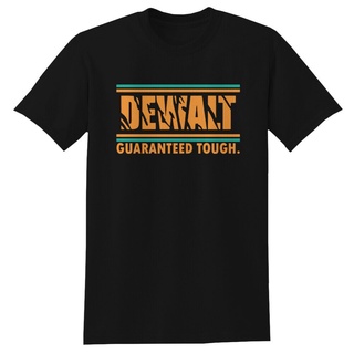 เสื้อสีขาว เสื้อยืดวินเทจ - Diy พิมพ์ Dewalt เครื่องมือไฟฟ้าทํางานสวมใส่รับประกัน Tshirt วินเทจยาก