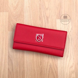 LYN HANA LONG WALLET (outlet) สีแดง