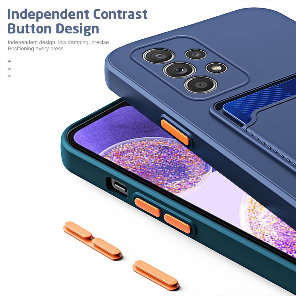 เคสโทรศัพท์ซิลิโคน-tpu-แบบนิ่ม-กันกระแทก-ป้องกันกล้อง-สีสันสดใส-สําหรับ-samsung-galaxy-a23-4g-a13-5g-a04s-a23-a-23-23a