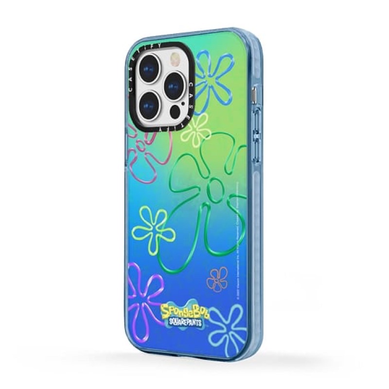 พร้อมส่ง-12-13promax-casetify-spongebob-bikini-bottom-floral-impact-case