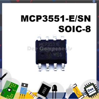 MCP3551 Analogue to Digital Converters SOIC-8   2.7 - 5.5 V -40°C ~ 85°C MCP3551-E/SN MICROCHIP 4-1-1
