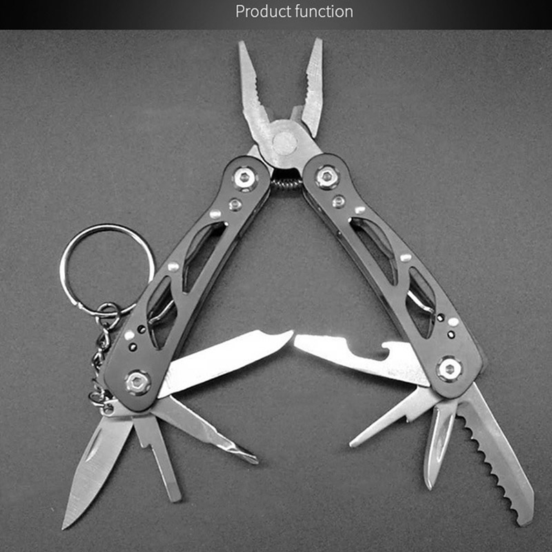 plier-คีมสเตนเลสพับไขควงแบบพกพาสำหรับ-outdoorมัลติฟังก์ชั่น