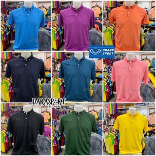 (S-XL) เสื้อคอปกโปโลแขนสั้น Grandsport แกรนด์สปอร์ต / ใส่ได้ทั้งชายและหญิง code : 012253