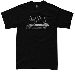 [S-5XL]เสื้อยืดแขนสั้นลําลอง คอกลม พิมพ์ลายรถยนต์ BMW E90 คุณภาพสูง แฟชั่นฤดูร้อน สําหรับผู้ชาย BMW M3 318I 320I 325I 33