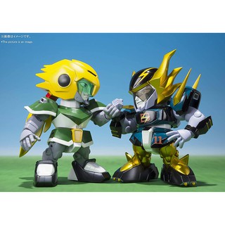 [ของแท้] Bandai Tamashii Nations Chogokin Iron Leaguer Mach Windy &amp; Gold Foot - ไอออน ลีกเกอร์ มาร์ค วินดี้ &amp; โกลด์ ฟุต