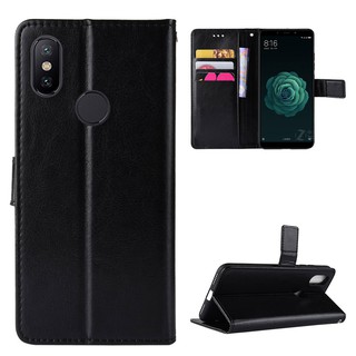 เคสสำ Redmi Note 5 Case Flip PU Leather Phone Casing Xiaomi Redmi Note 5 Note5 คสโทรศัพท์มือถือ Back Cover