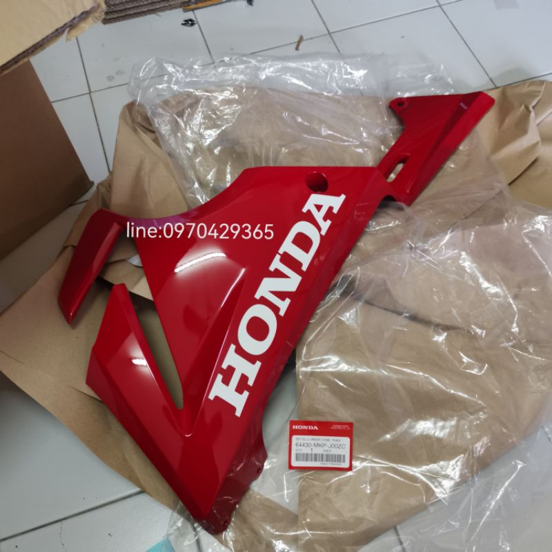 ของแท้มือหนึ่ง-อกล่างซ้ายขวา-honda-cbr-500r-cbr500r-cbr500r-cbr500r-แฟริ่งข้างซ้ายขวาอกล่างบังโคลนแฟริ่งข้าง-honda-500r