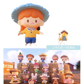 กล่องตาบอดของเล่นต้นฉบับ Zhuo Dawang Ranch Tour Series รุ่นยืนยันสไตล์อะนิเมะน่ารักของขวัญ Surprise Box