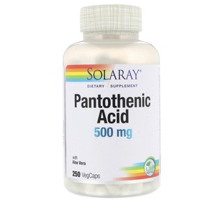 pantothenic vitamin  B5 บำรุงปม ผิว เล็บ 250 capsules