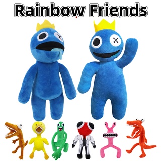 ขายดี rainbow friends ตุ๊กตาของเล่น ยัดนุ่น การ์ตูนสัตว์ประหลาด สีส้ม สีฟ้า ของขวัญคริสต์มาส สําหรับเด็ก