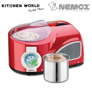 ภาพหน้าปกสินค้าNemox Gelato NXT1 Ice Cream Machine Automatic Silver I- Green / เครื่องทำไอศกรีม ซึ่งคุณอาจชอบราคาและรีวิวของสินค้านี้