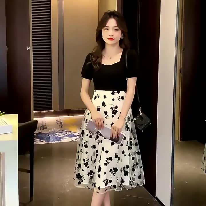 SHS-30 3019/T BLACK DRESS