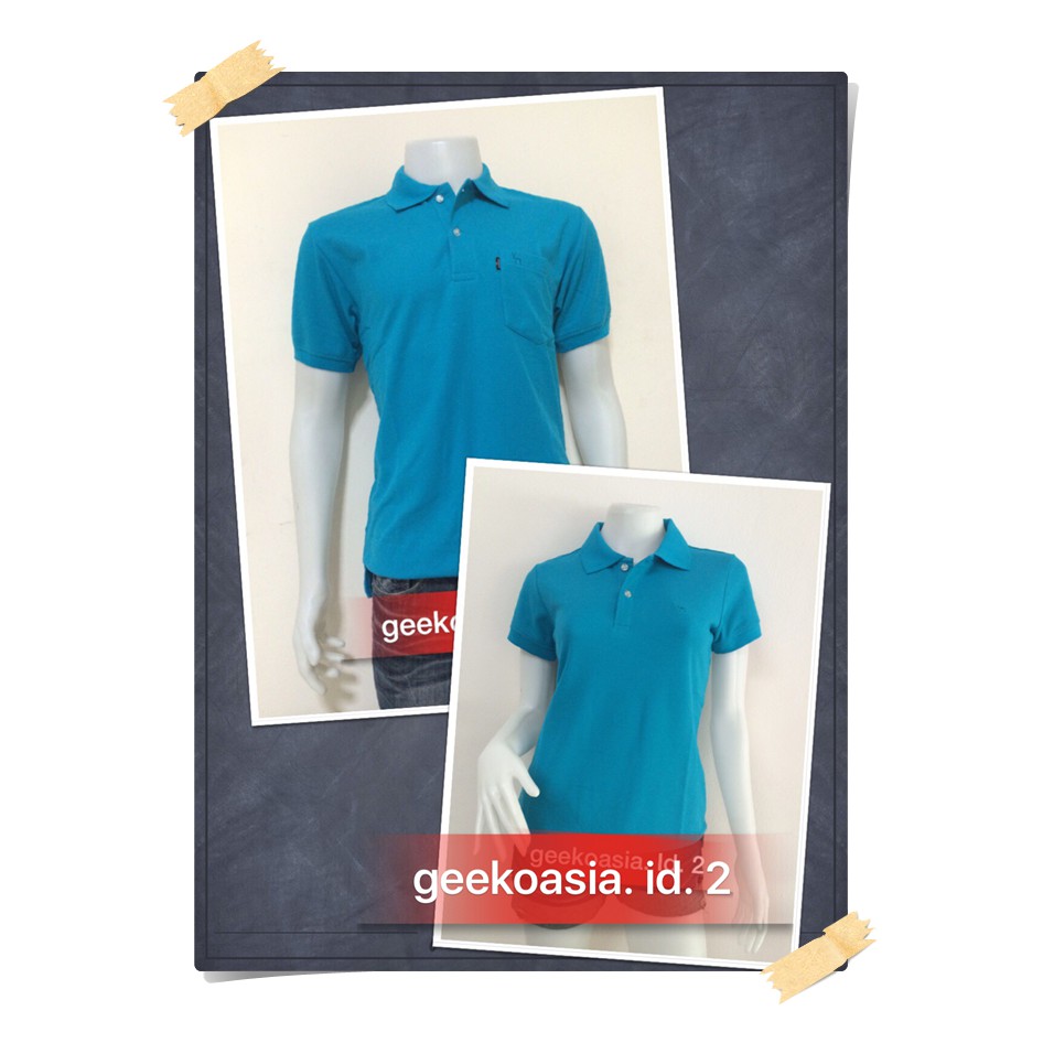 เสื้อโปโล-geeko-ตรากวาง-สีฟ้าเข้ม