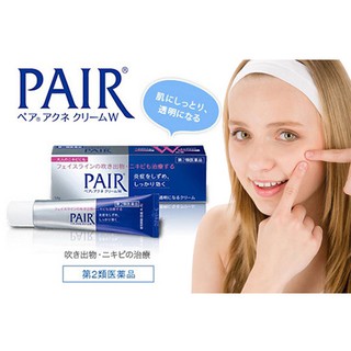 Pair Acne Cream W 14g ครีมแต้มสิวจากญี่ปุ่น exp 03/2023