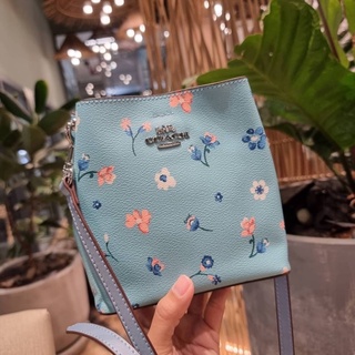 COACH C8608 MINI TOWN BUCKET BAG WITH MYSTICAL FLORAL PRINT