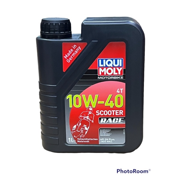 น้ำมันเครื่อง-มอไซค์ออโตเมติก-ส่งฟรี-liqui-moly-scooter-4t-scooter-10w40-race-fully-synthetic-100