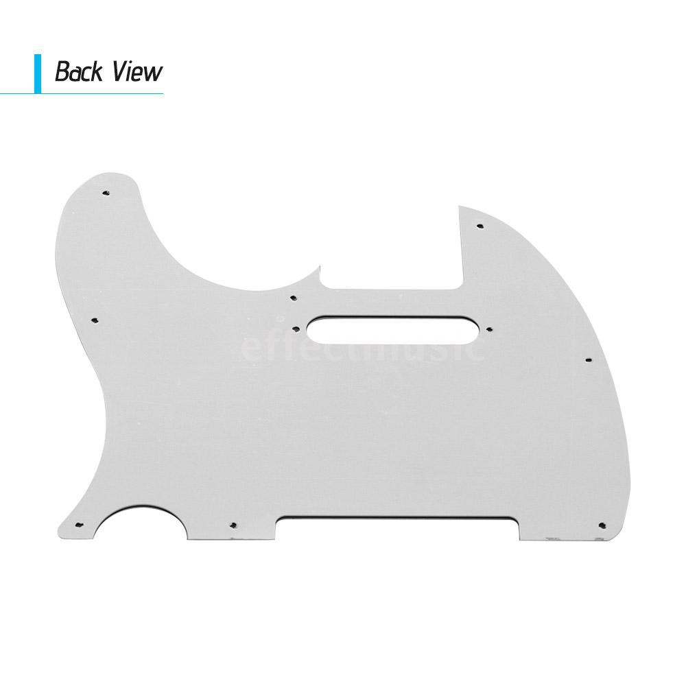 e-m-3ply-guitar-pickguard-with-single-coil-pickup-hole-for-telecaster-style-electric-guitar-white-pe