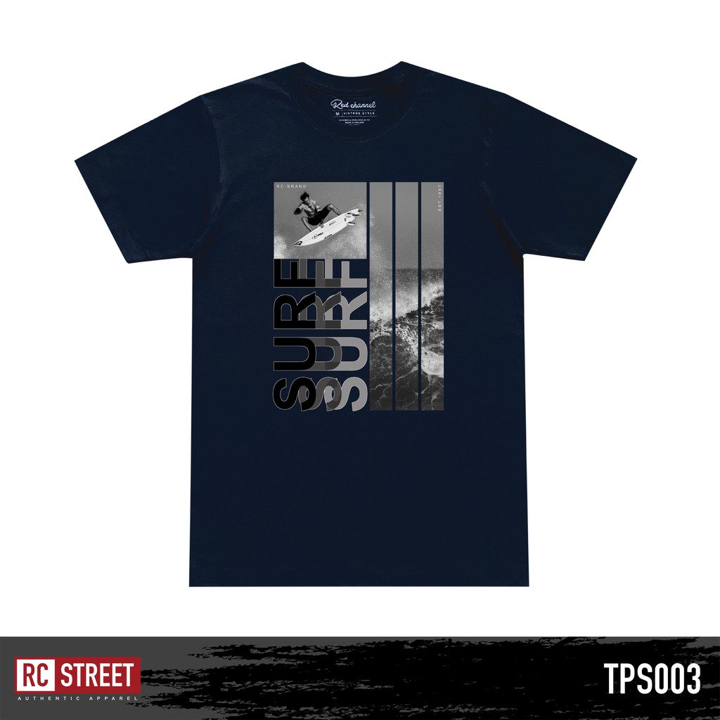 red-channel-เสื้อยืด-triple-surf-tps-100-cotton