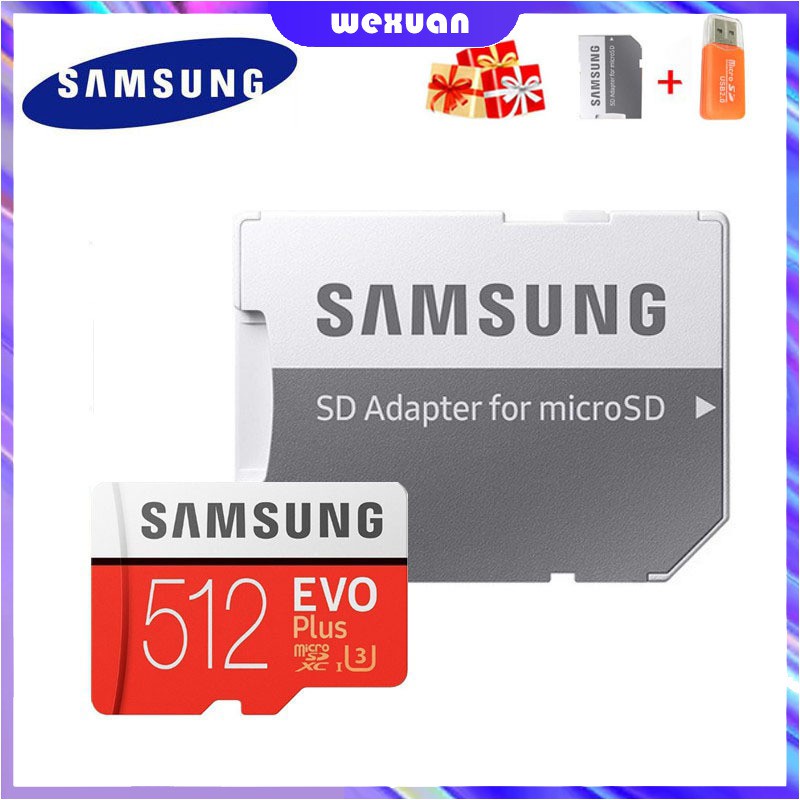 ภาพสินค้า512GB SAMSUNG เมมโมรี่การ์ด Micro Sd Card 95D ขนาด 32Gb 64Gb 128Gb 256Gb 512Gb Micro Sdxc C10 U3 จากร้าน usb_flashdrive บน Shopee ภาพที่ 1