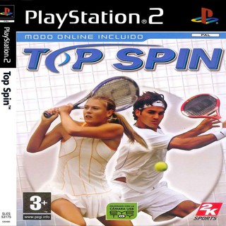 แผ่นเกมส์ PS2 (แนะนำ) Top Spin