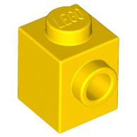 lego-brick-part-ชิ้นส่วนเลโก้-no-87087-modified-1-x-1-with-stud-on-1-side