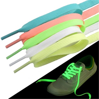 ภาพหน้าปกสินค้าเชือกผูกรองเท้า เรืองแสง 120 ซม. 1 คู่ / เชือกผูกรองเท้ากีฬา รองเท้าวิ่ง เชือกผูกรองเท้าผ้าใบแบน ที่เกี่ยวข้อง