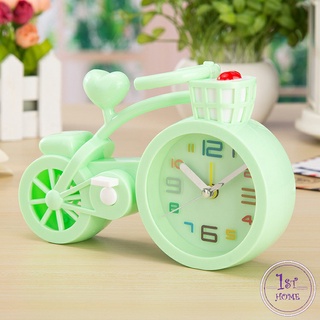 นาฬิกาปลุก นาฬิกาตั้งโต๊ะ รูปทรงจักรยาน Alarm clock