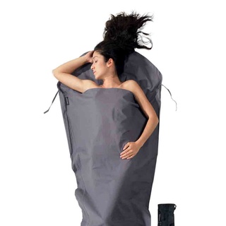 COCOON MUMMY LINER/241x90/56CM/COTTON/ELEPHANT GREY