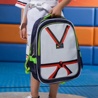 C21# กระเป๋าเป้สะพายหลังลาย ชุดเทควันโด Taekwondo bag ชุดเทควันโดเด็ก