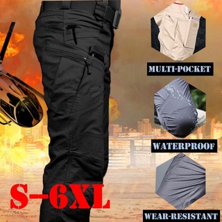 ภาพหน้าปกสินค้า【COD&ส่งจากกรุงเทพ】IX7 กางเกงยุทธวิธีผู้ชาย ผ้าริปสตอปกันน้ำ ขนาดใหญ่  มีช่องกระเป๋าหลายช่อง ที่เกี่ยวข้อง