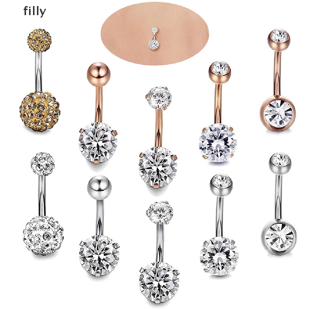 filly-5pcs-set-stainless-steel-crystal-navel-belly-button-rings-bar-piercing-jewelry-dfg