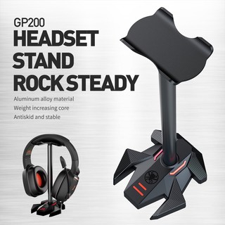 สินค้า ขาตั้งหูฟัง Plextone GP200 headset stand rock steady