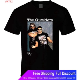 Korean SKTT1 เสื้อยืดลำลอง The Outsiders NWO Wrestling T Shirt Mens Womens T-shirts