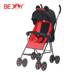 สินค้า BeJoy รถเข็นก้านร่ม รถเข็นเด็ก ปรับนอนราบ เหมาะกับ แรกเกิด  Boy Bear Buggy BJ-S288-G