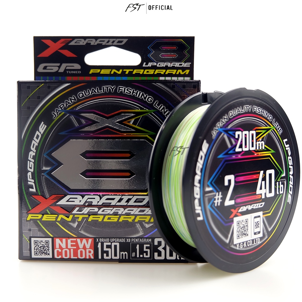 ภาพหน้าปกสินค้าสาย PE YGK X-Braid Upgrade Pentagram X8 ของแท้ จากร้าน fishingstorethailand บน Shopee