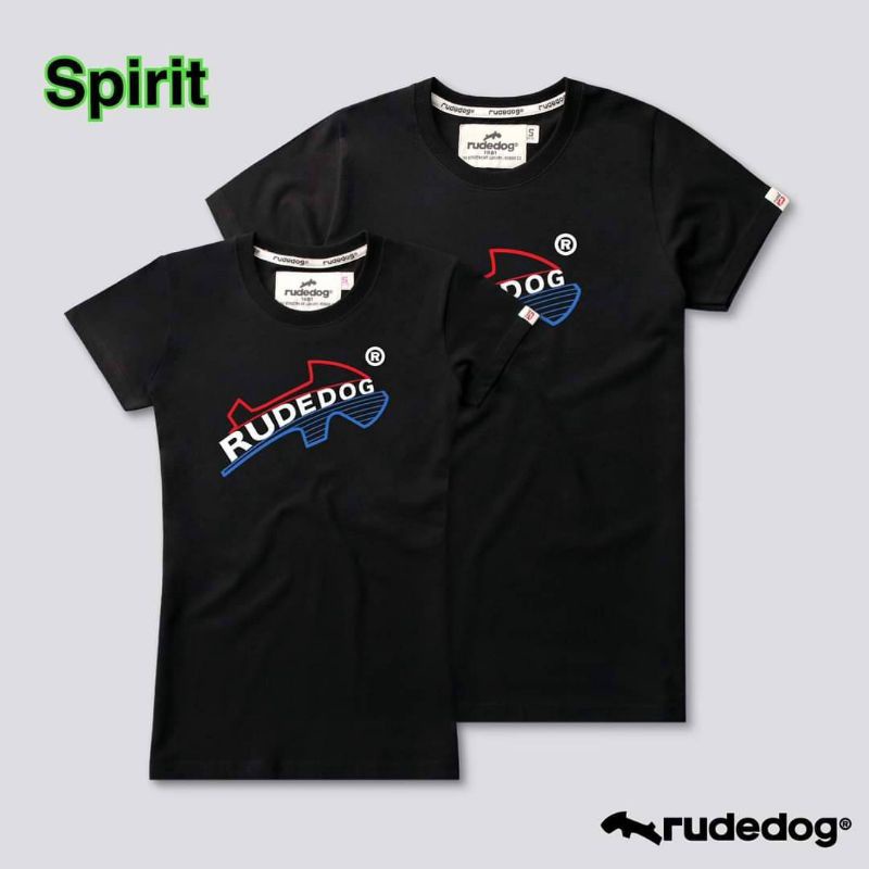 rudedog-เสื้อยืด-สีดำ-รุ่น-spirit-ราคาต่อตัว