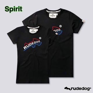 Rudedog เสื้อยืด สีดำ รุ่น Spirit (ราคาต่อตัว)