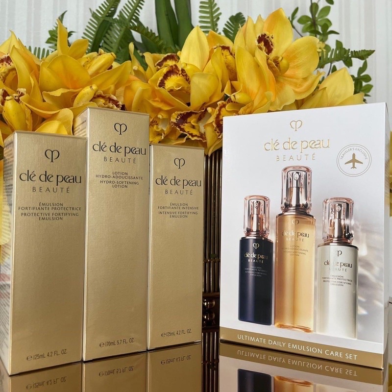 CLE DE PEAU Ultimate store Daily Emulsion Care Set