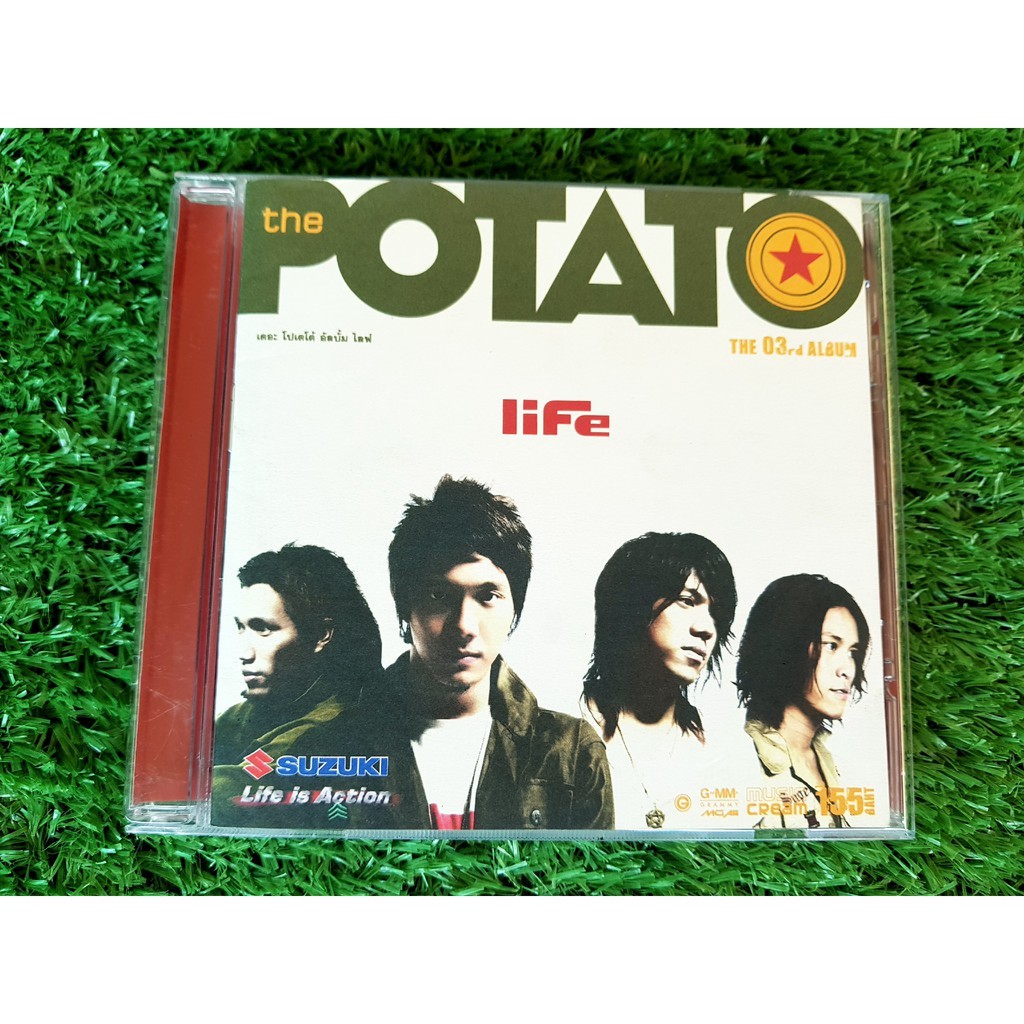 CD/VCD แผ่นเพลง วงโปเตโต้ Potato อัลบั้ม Life ไลฟ์ (เพลง ที่เดิม,ปากดี ...
