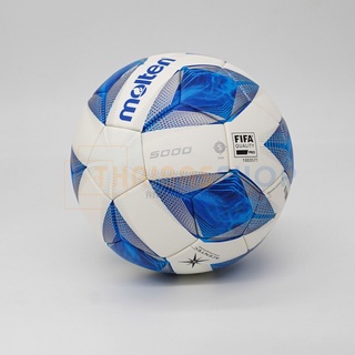สินค้า [ของแท้ 100%] ลูกฟุตบอล ลูกบอล Molten F5A5000 เบอร์5 ลูกฟุตบอลหนัง PU ชนิดพิเศษ ของแท้ 100% รุ่น Official Match Ball