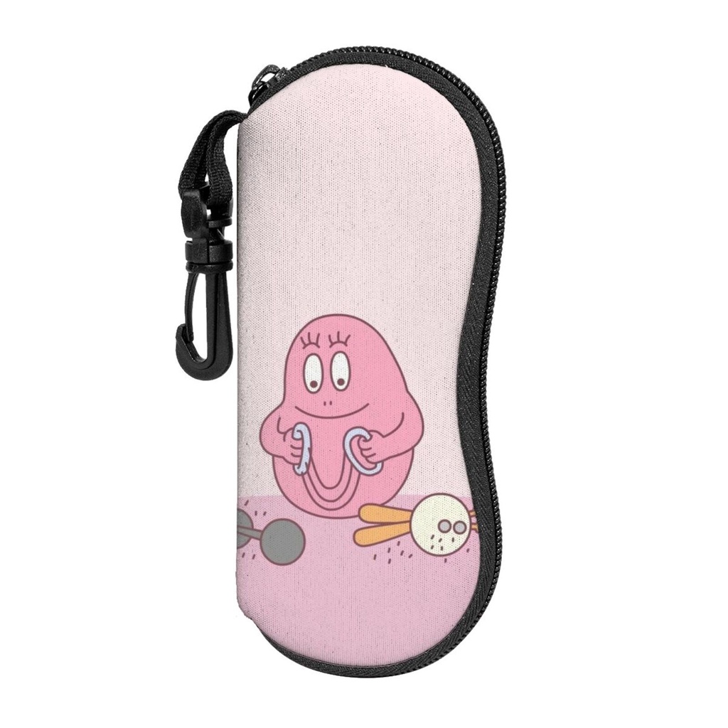 barbapapa-เคสแว่นตากันแดด-ผ้านีโอพรีน-นิ่ม-เบาพิเศษ-มีซิป-พร้อมคลิปหนีบเข็มขัด