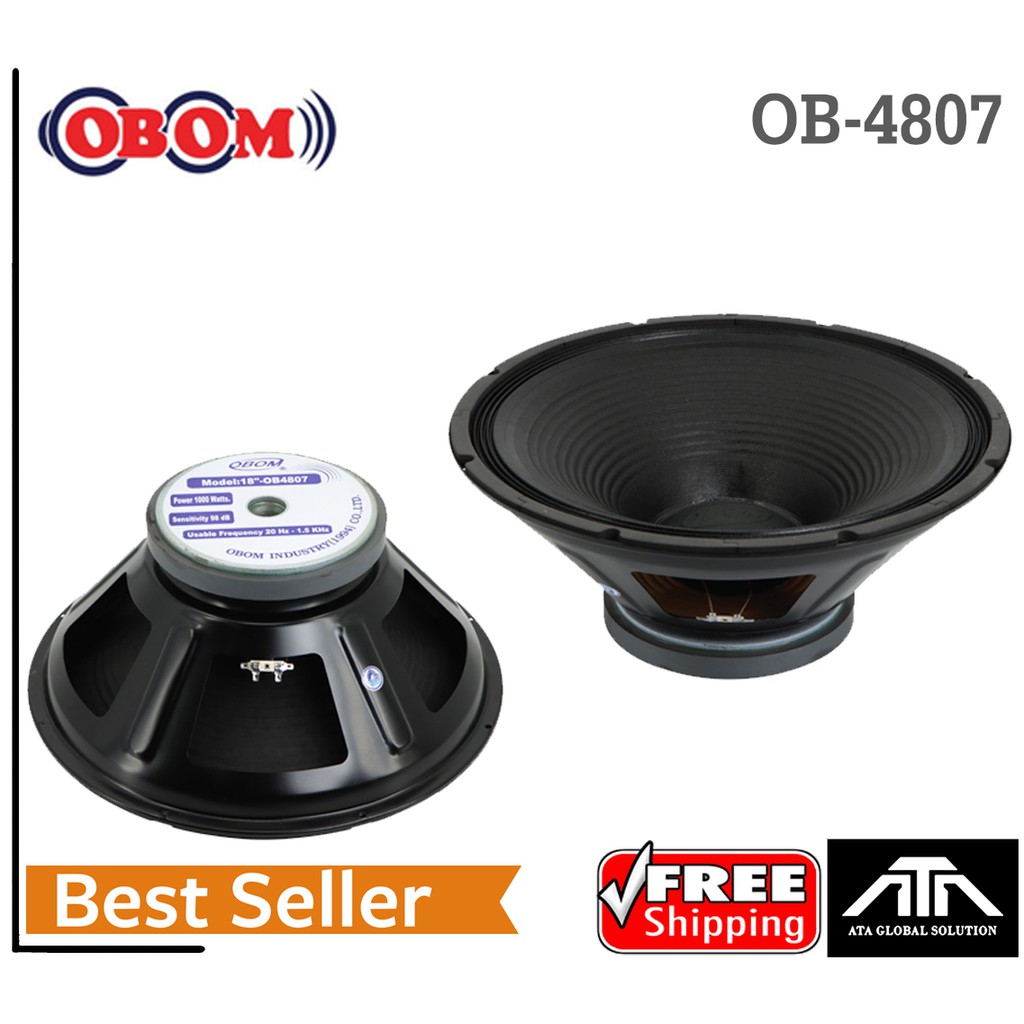 1-ดอก-พร้อมส่ง-ดอกลำโพง18-นิ้ว-ดอกลำโพง-obom-ob4807-4807-ดอกลำโพง18นิ้ว-1000-วัตต์-8โอห์ม-obom-18-model-ob4807