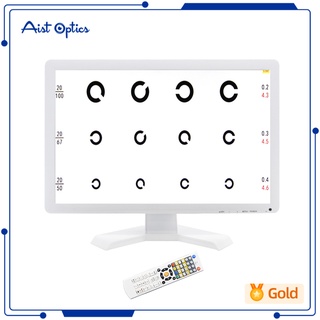 Vc-3 แผงหน้าจอทดสอบสายตา LCD ออปติคอล 19 นิ้ว